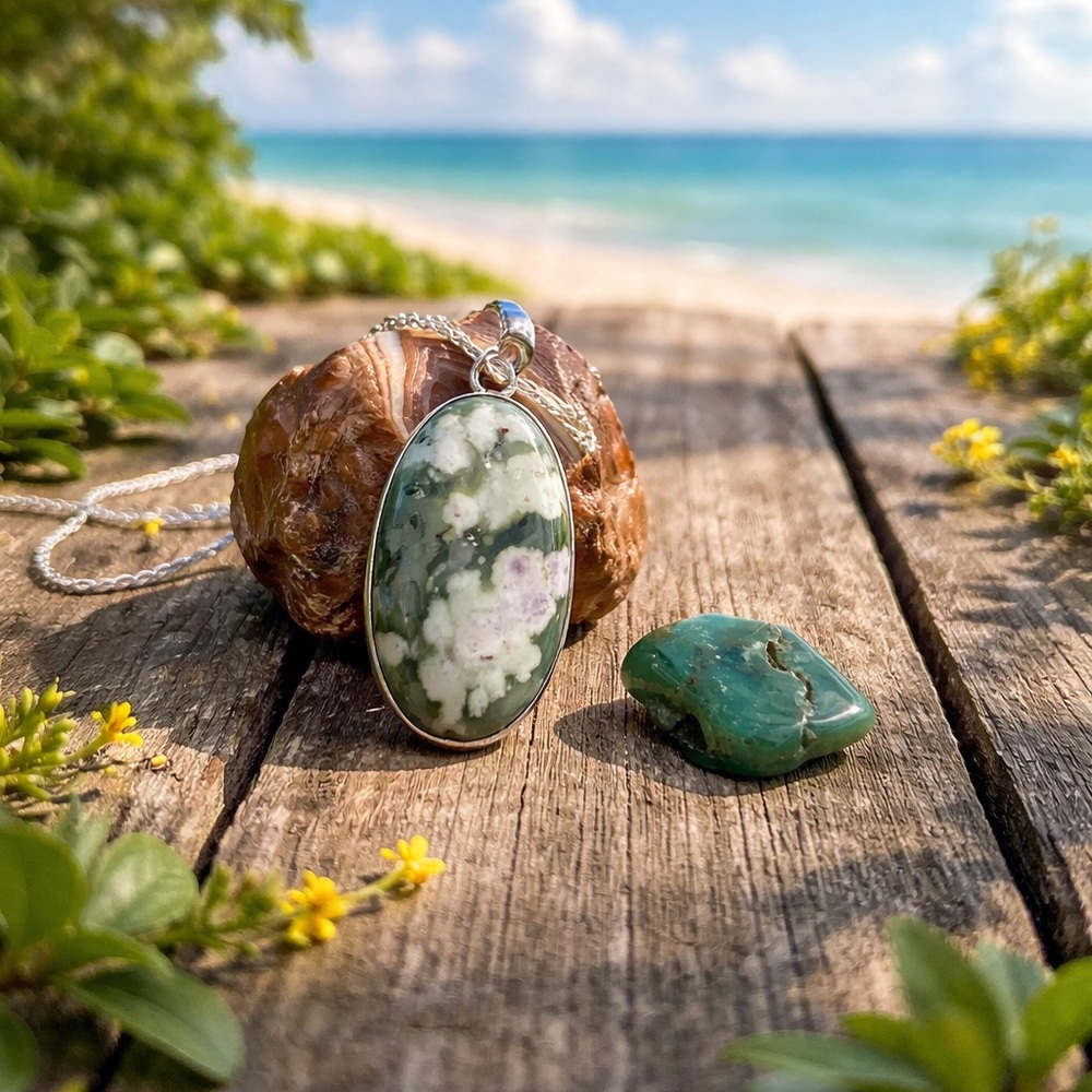Peace Jade Necklace - Picture 9 of 9